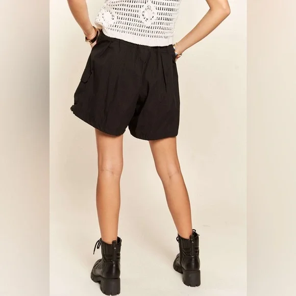 ADORA Drawstring Shorts with Pockets